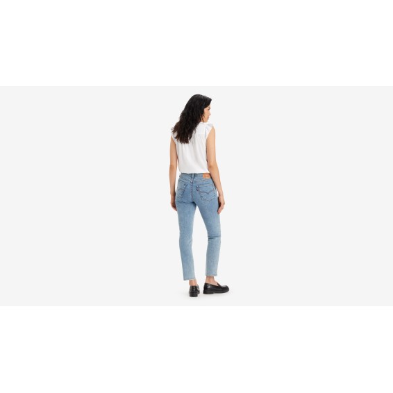 Jeans Donna LEVI'S® 724 vita alta gamba dritta Chiaro